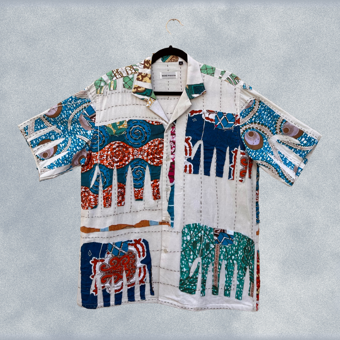 Tusker 'Kantha Appliqué' Shirt