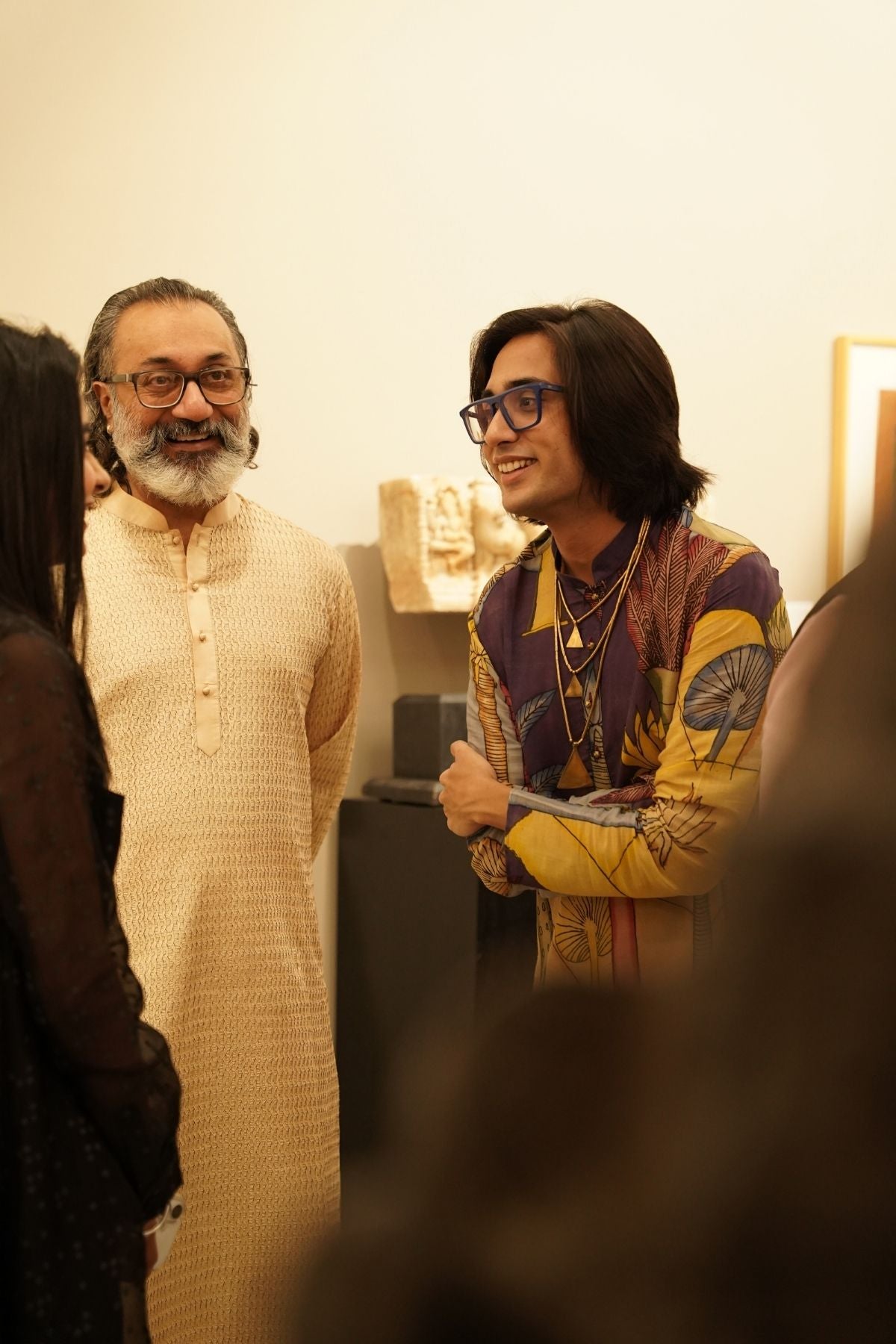 Indus Kurta – Kerala Sunset Hand-Painted in 'Kalamkari'