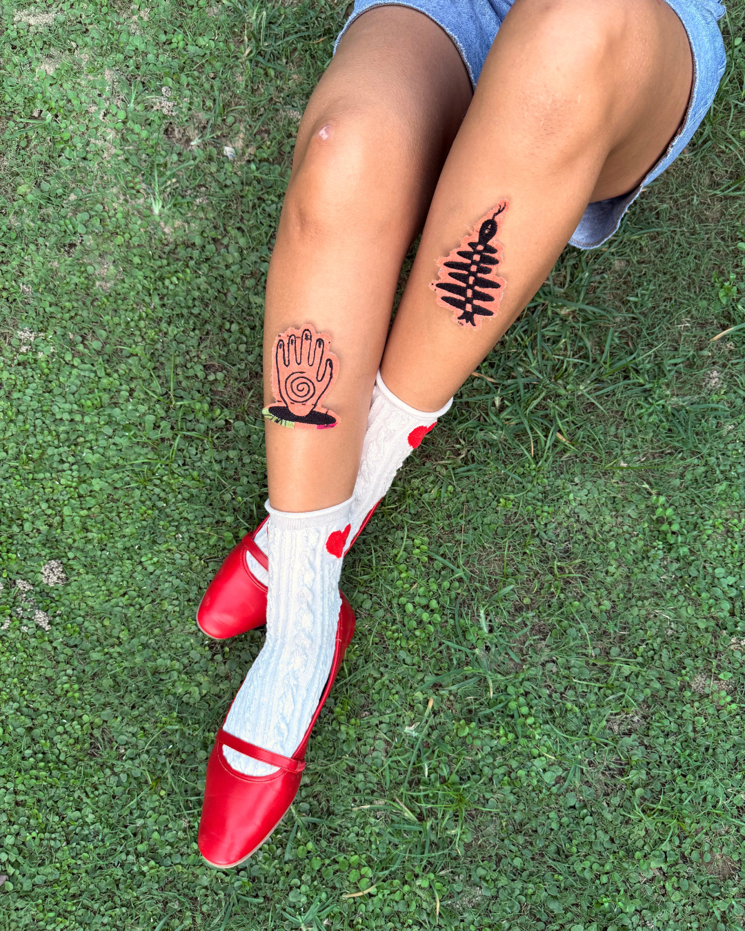 Iron-on patches: Paradise Tender x Acid Moons