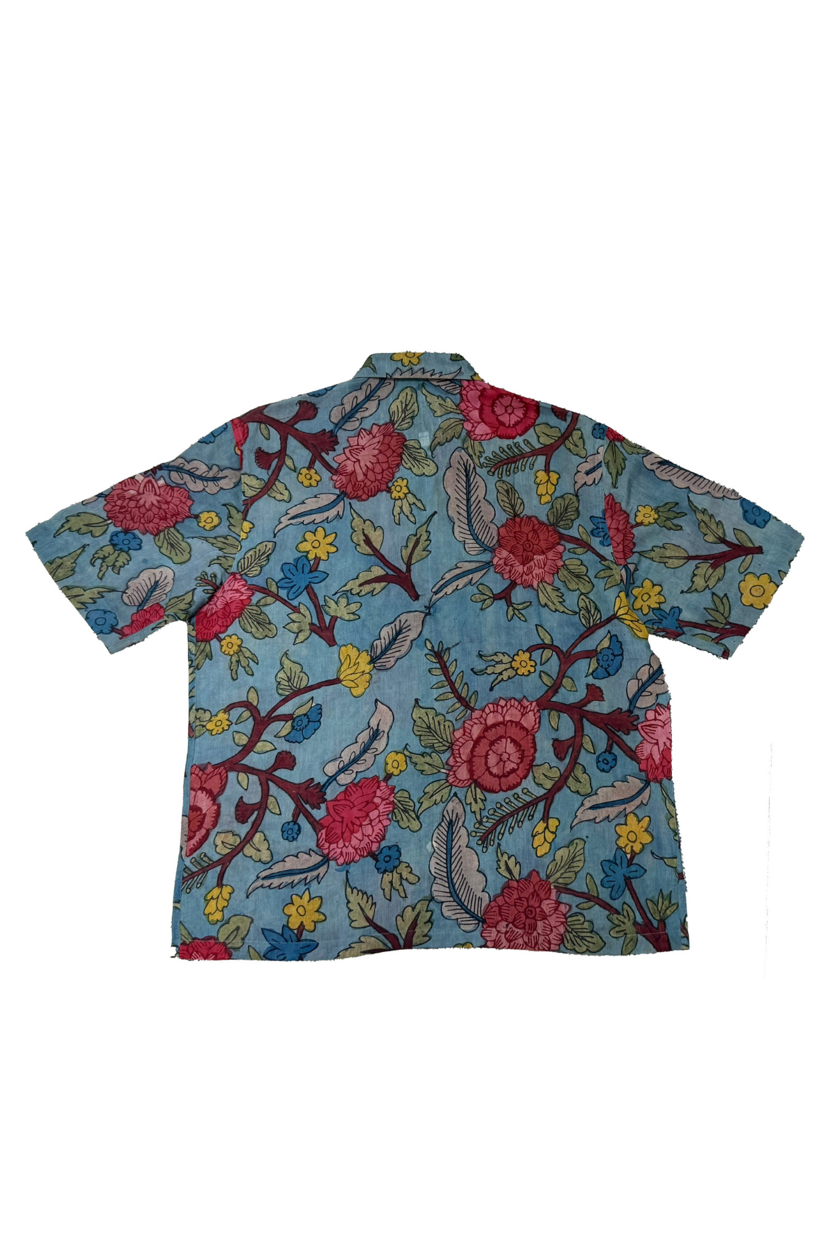 Holiday Shirt – Twilight Bazaar Hand-Painted 'Kalamkari'