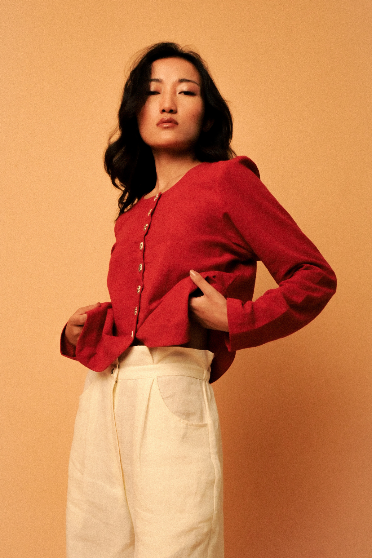 Shaman Pants in 'Handloom Pure Linen'