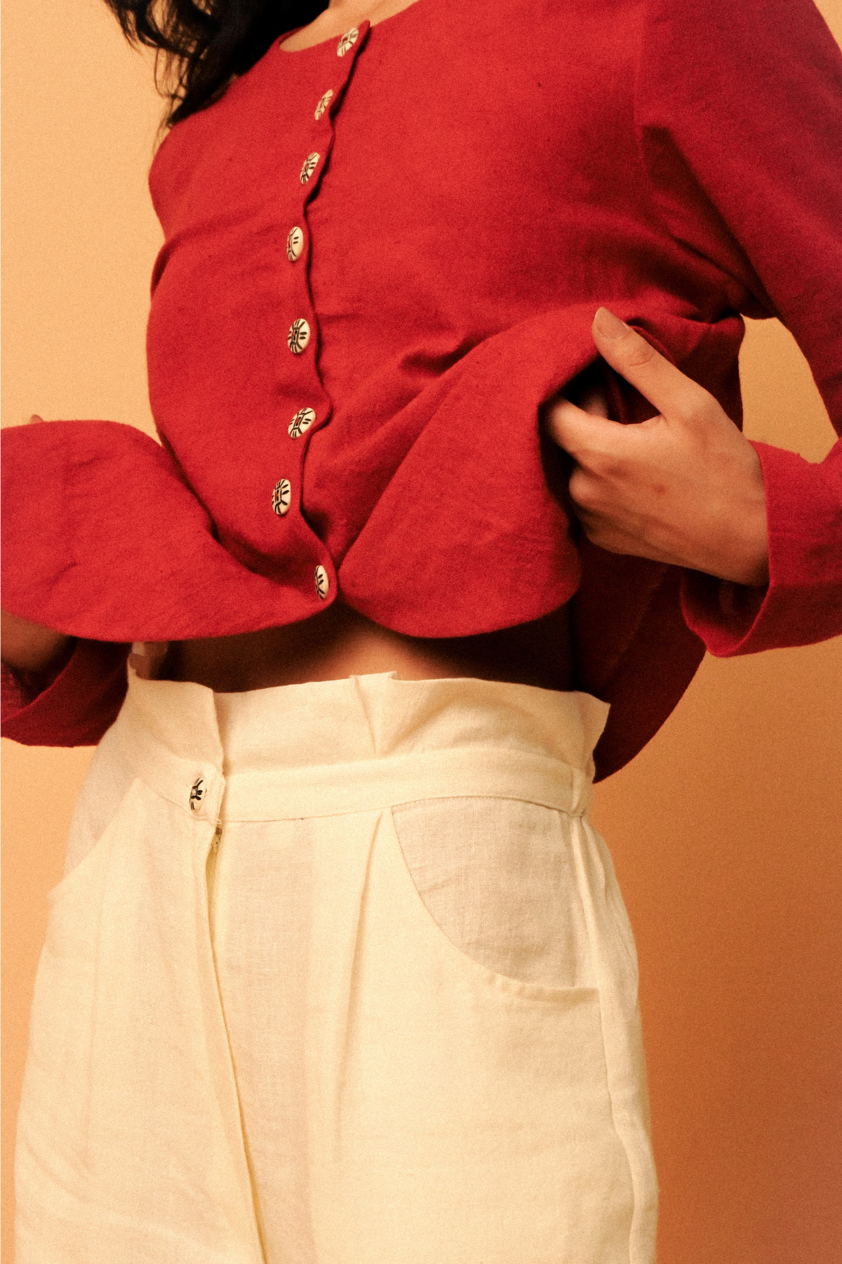 Shaman Pants in 'Handloom Pure Linen'