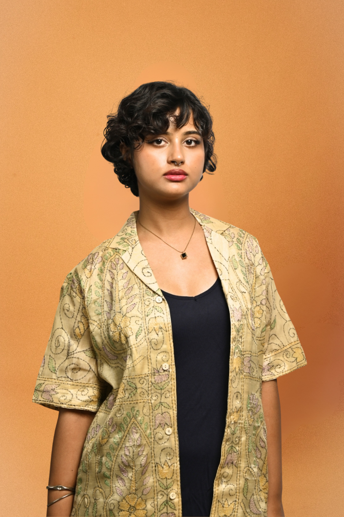 Kalam Shirt – 'Nakshi Kantha'