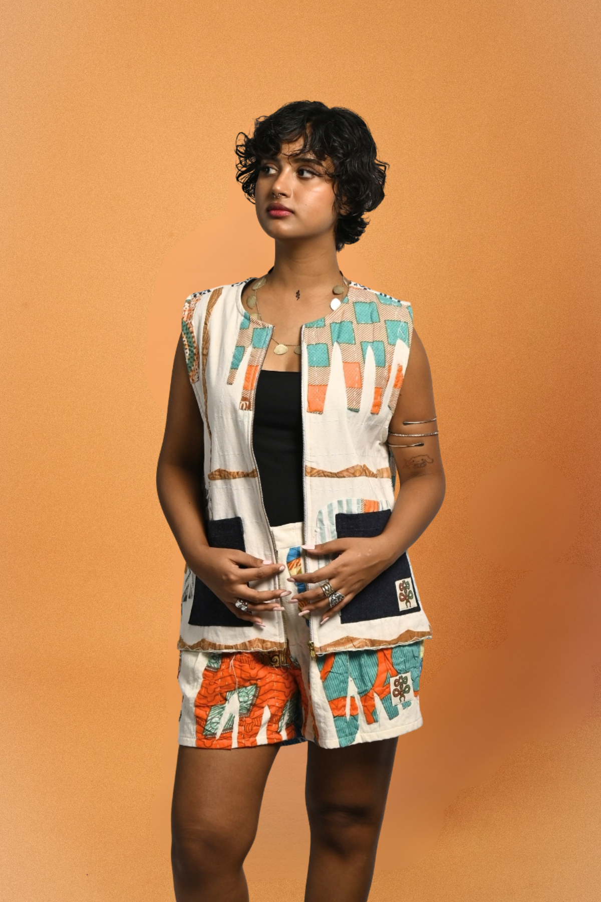 Forest Vest & Tusker Shorts - Set