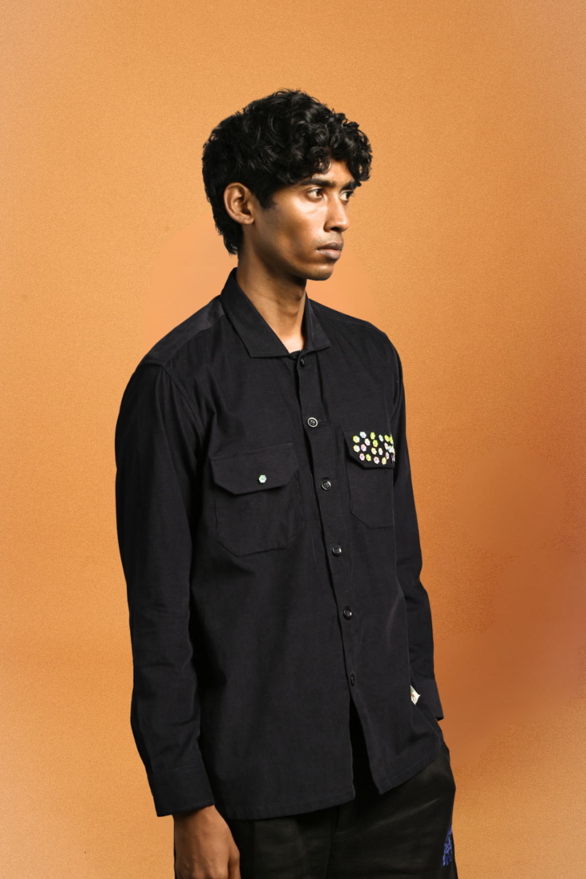 Karma Shirt II – Corduroy Upcycled: One-size
