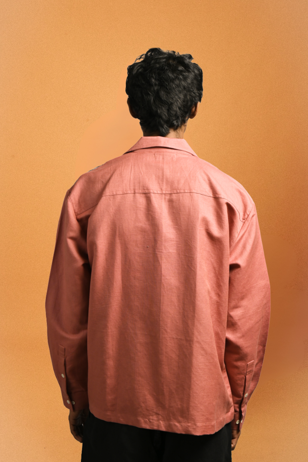 Earth Shirt – African Batik & Linen II: One-size
