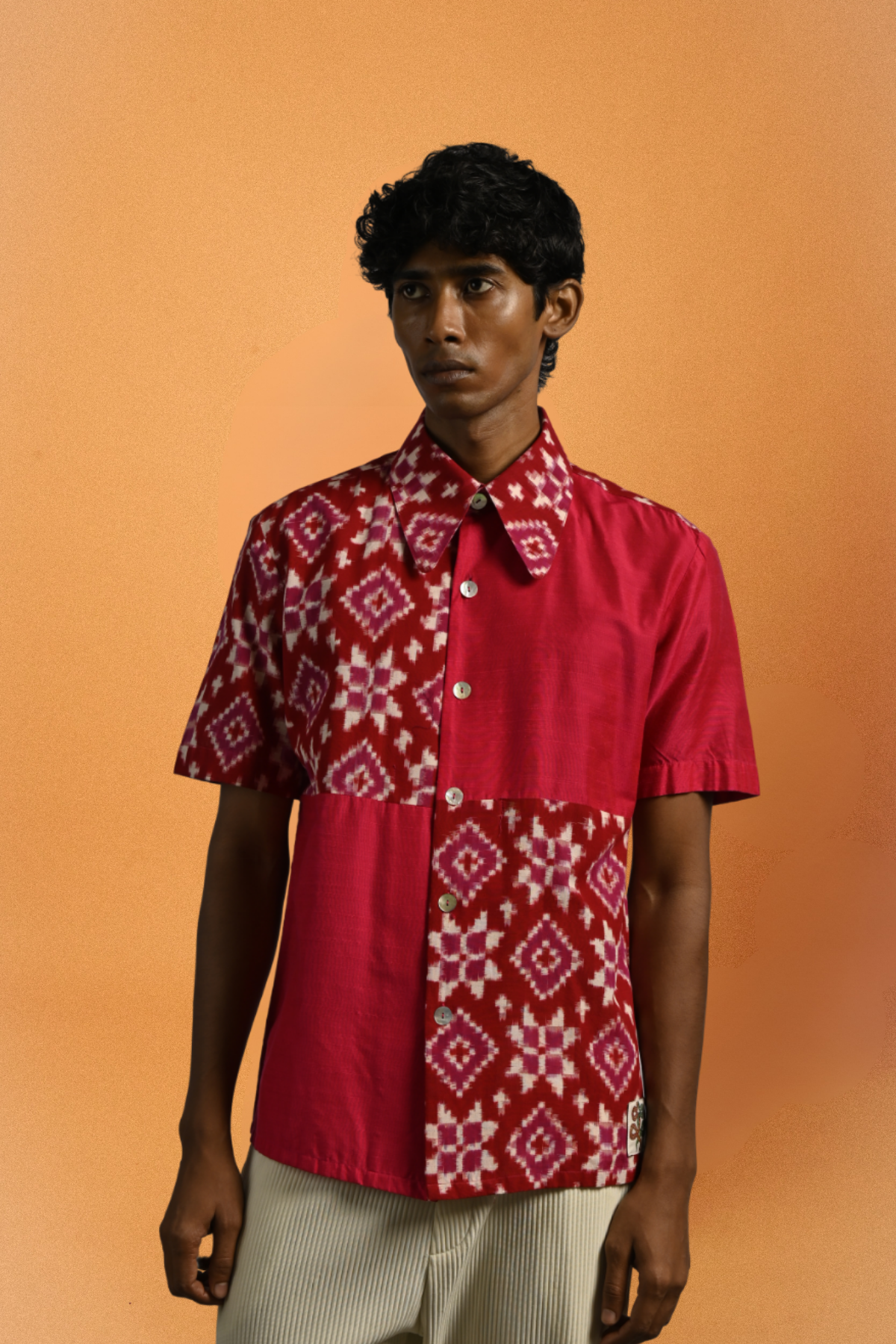 Naag Shirt –  Chutney Handwoven in 'Telia Rumal'