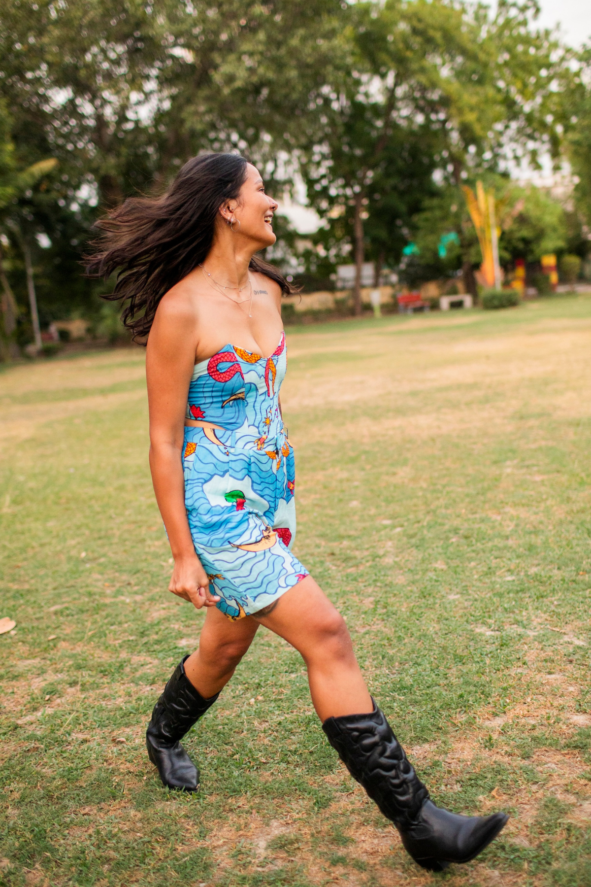 Kundalini Corset & Napa Shorts Set