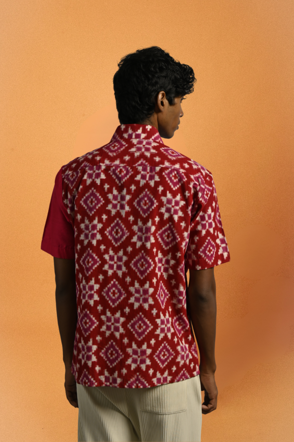 Naag Shirt –  Chutney Handwoven in 'Telia Rumal'