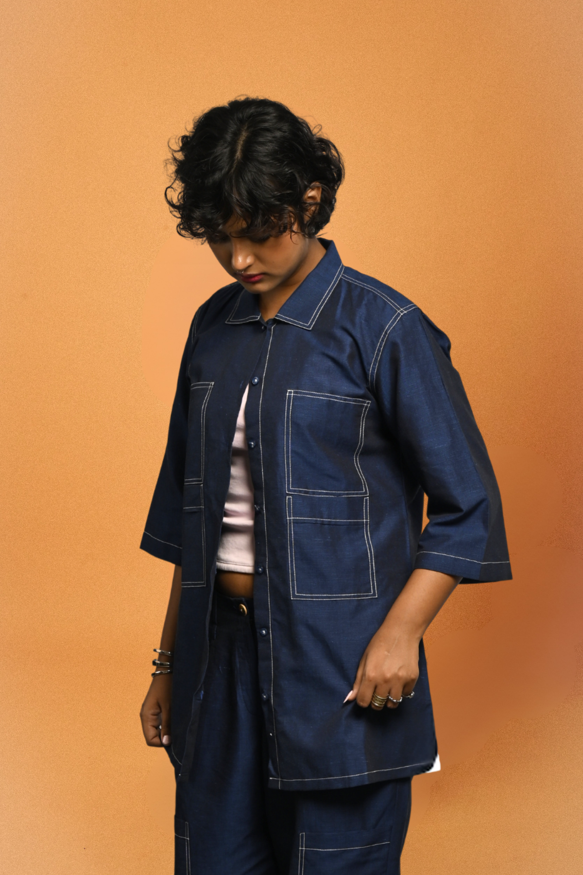 Trompe-l'œil Linen Co-Ord Set