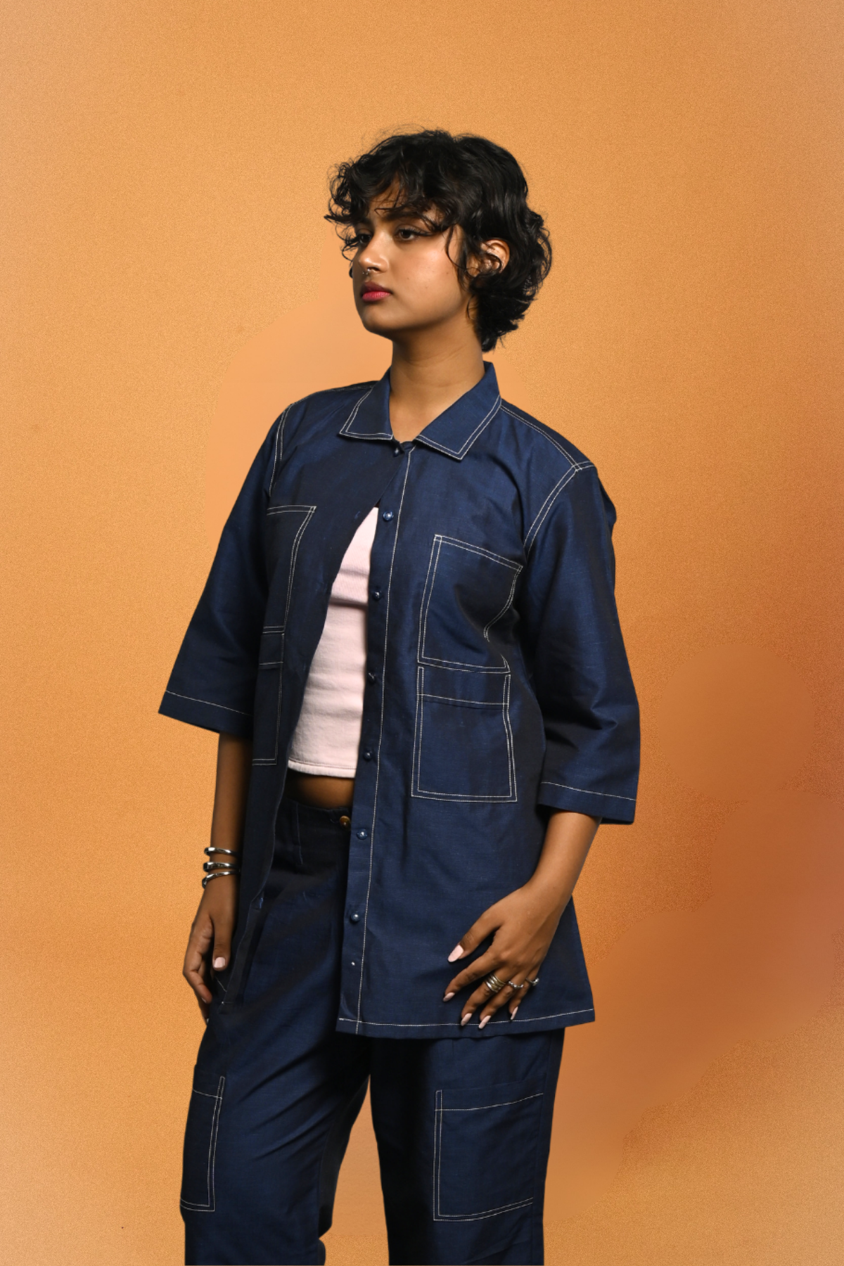Trompe-l'œil Linen Co-Ord Set
