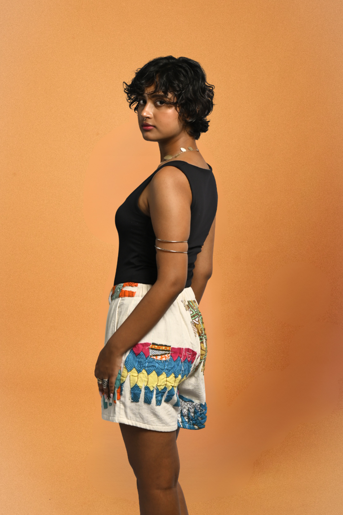 Tusker 'Kantha Appliqué' Shorts