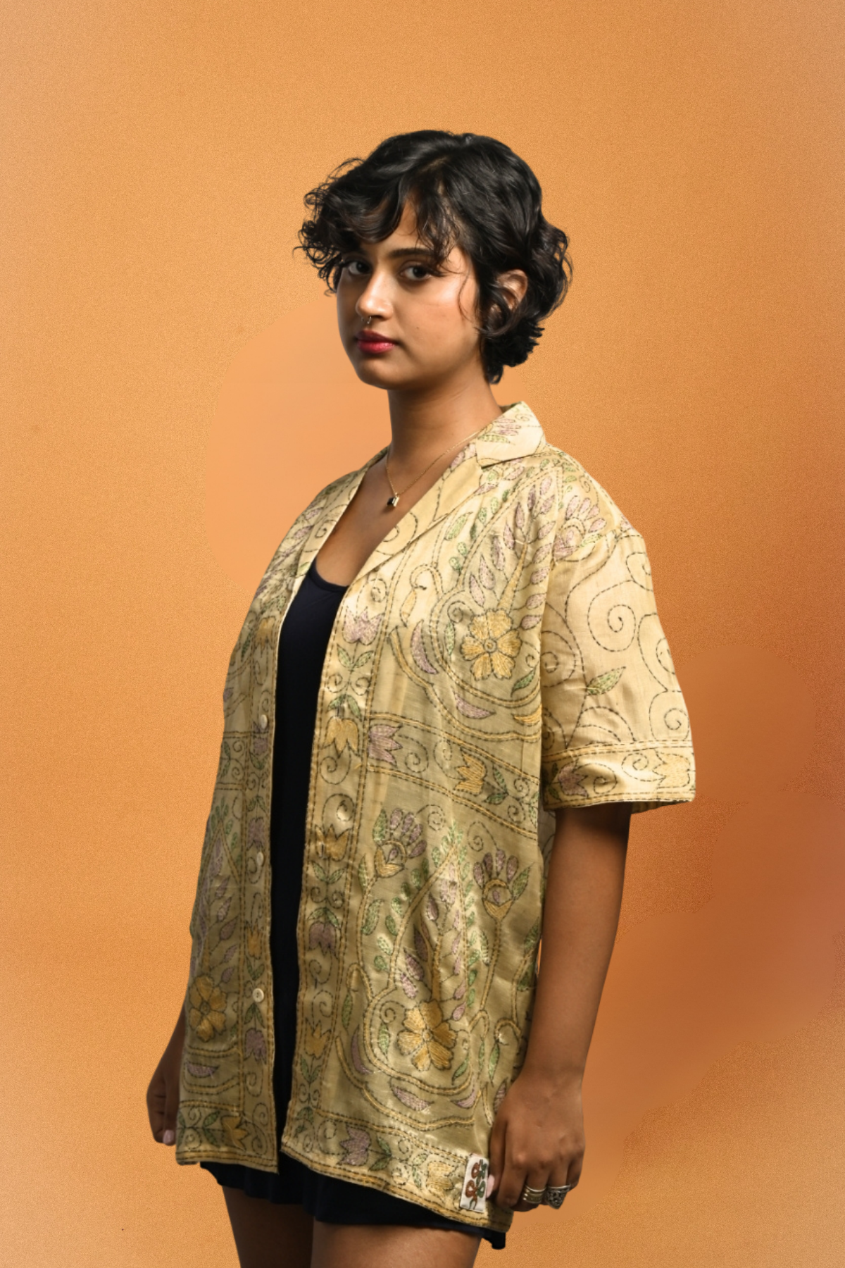 Kalam Shirt – 'Nakshi Kantha'