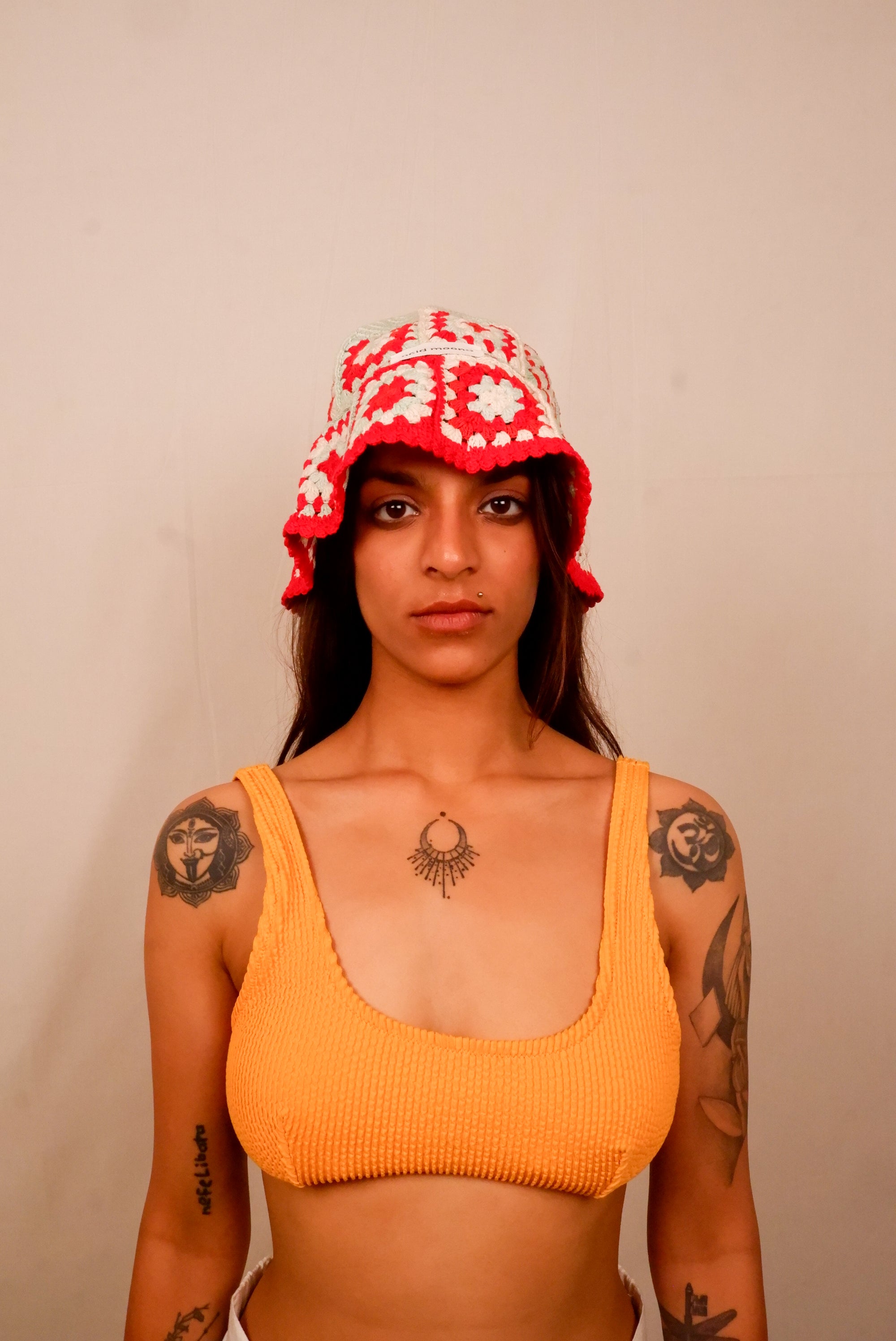 Crochet Bucket Hat – ethically handcrafted with Insha-e-Noor.