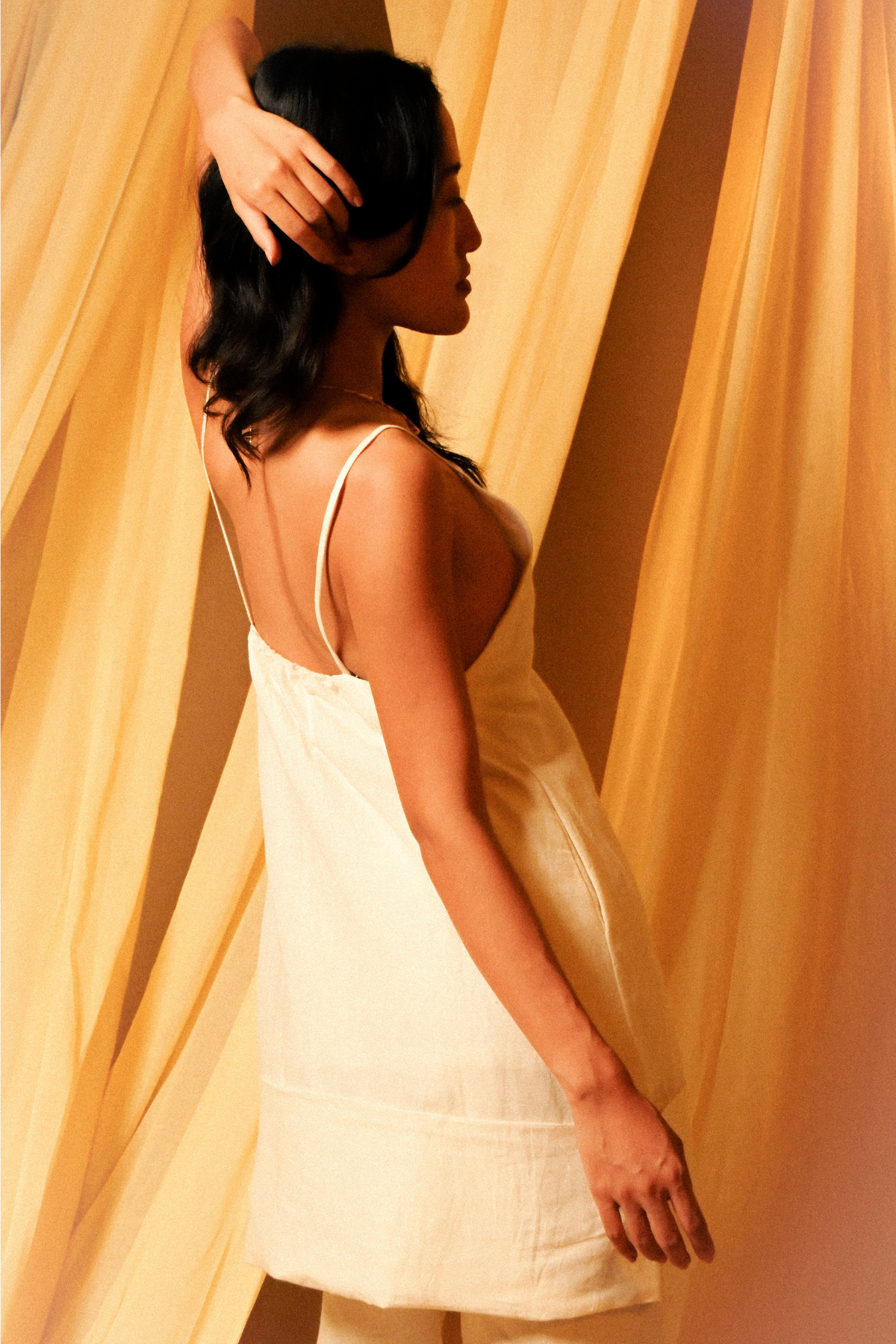 Fortune Dress in 'Handloom Cotton Linen'
