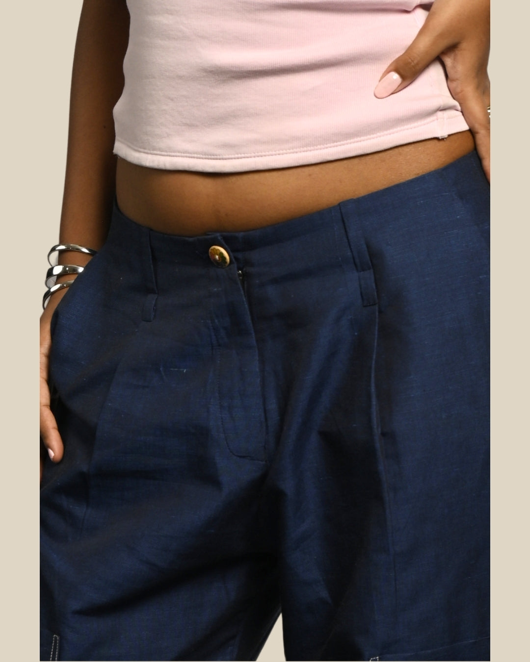 Trompe-l'œil Linen Co-Ord Set