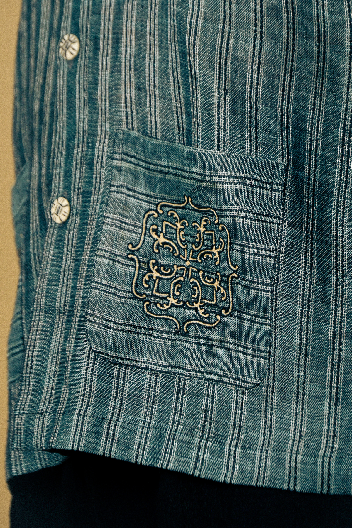 Amulet Shirt In 'Handloom Linen'