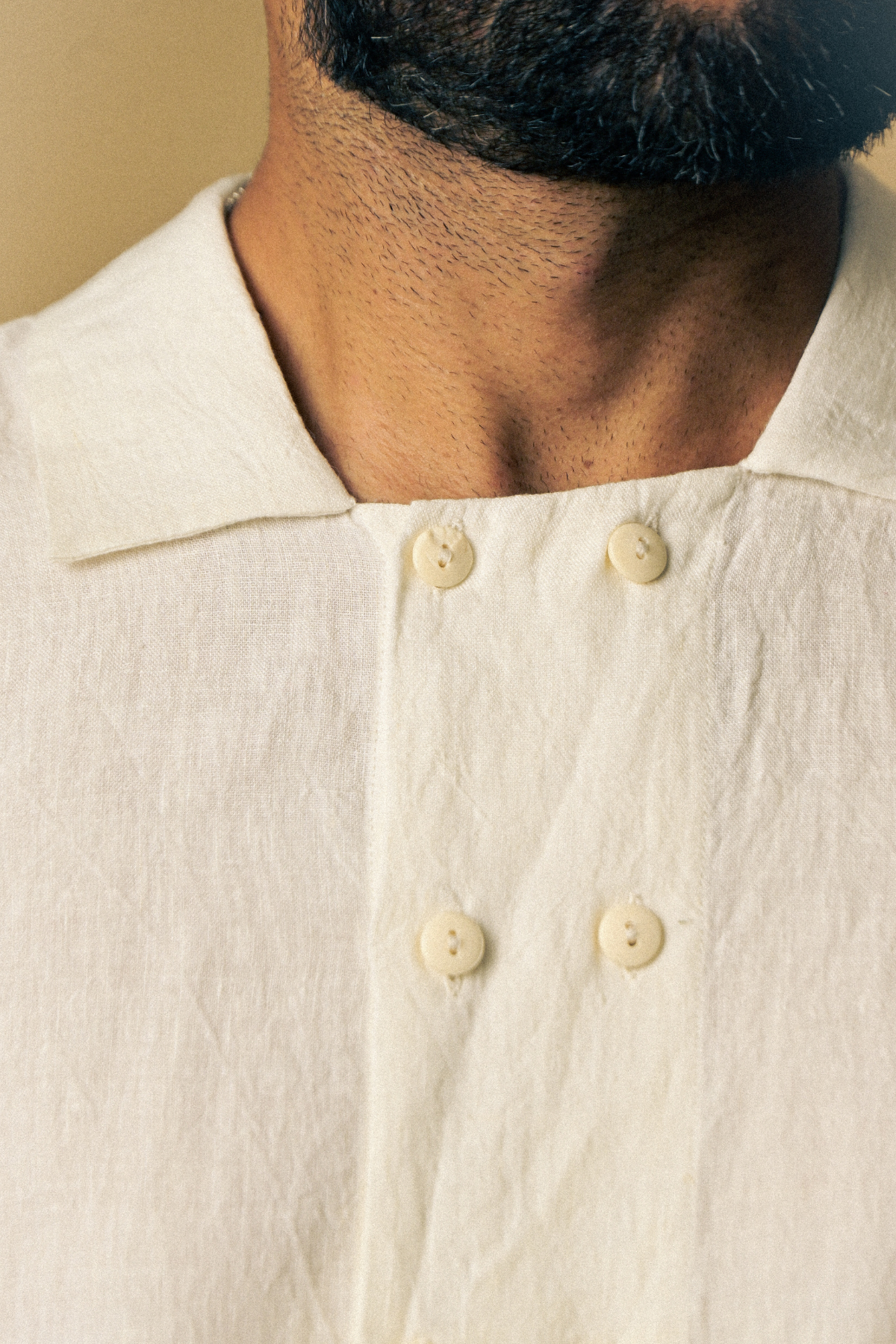 Eclipse Shirt In ‘Handloom White Linen’