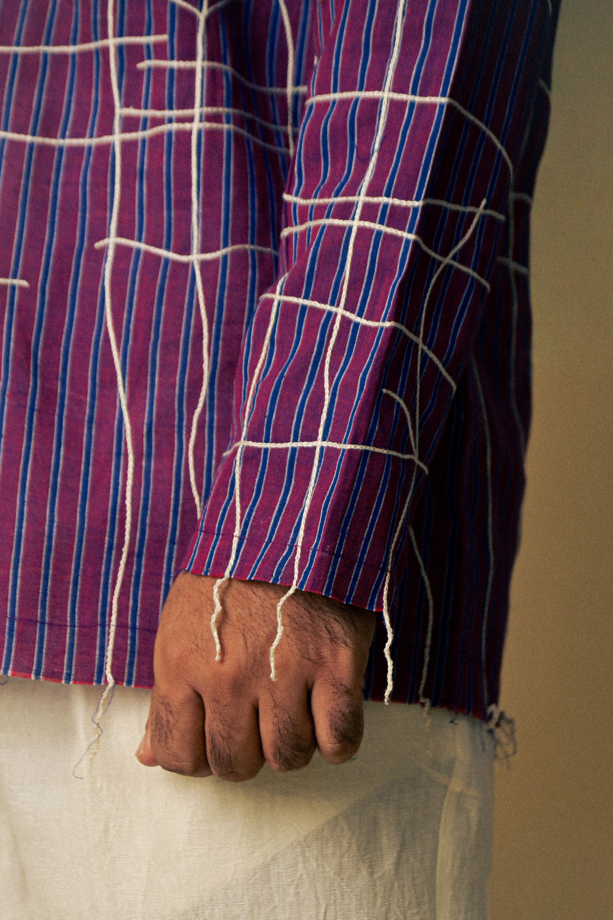 Meditation Shirt in ‘Handspun, Handloom Khadi Muslin'