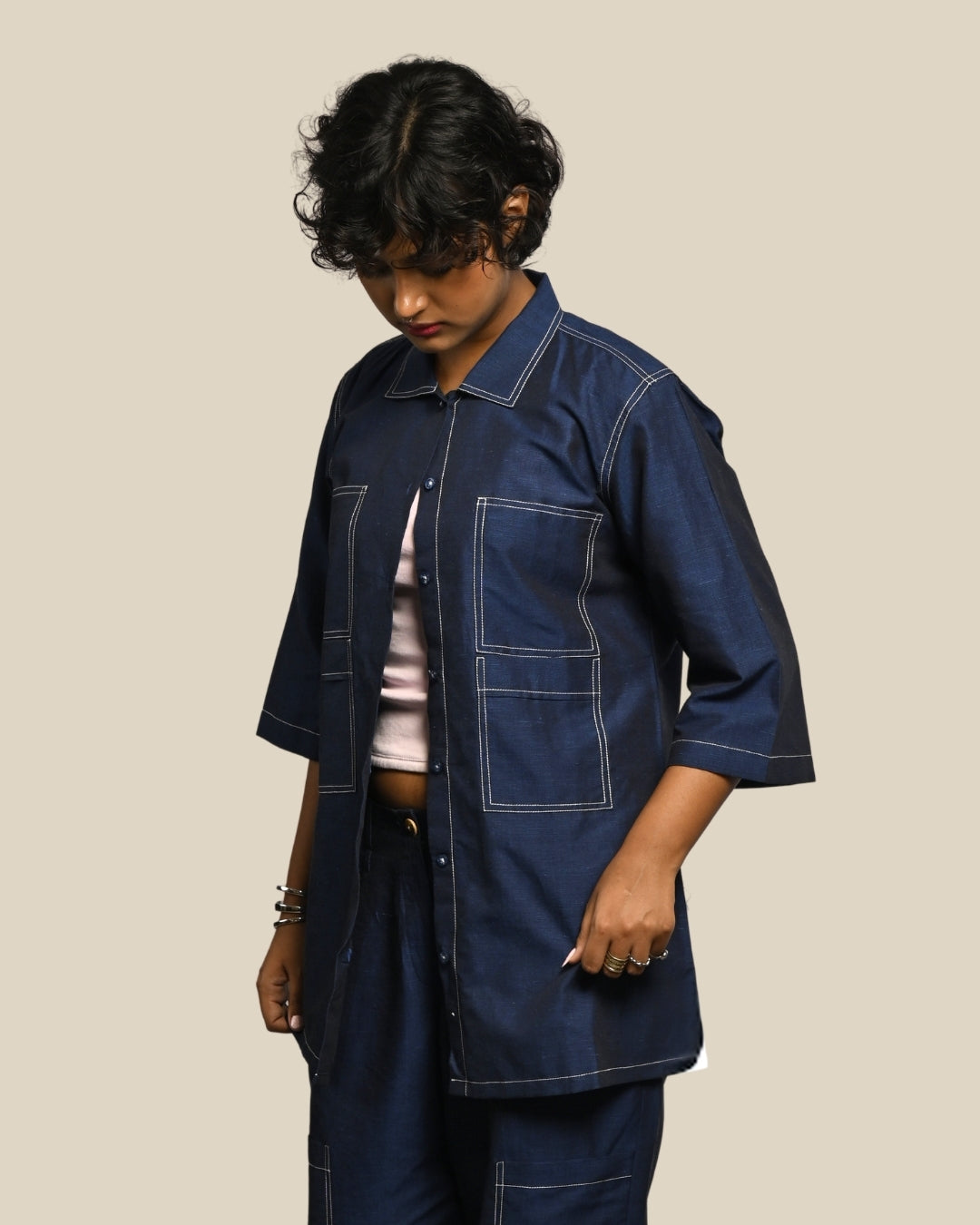 Trompe-l'œil Linen Co-Ord Set