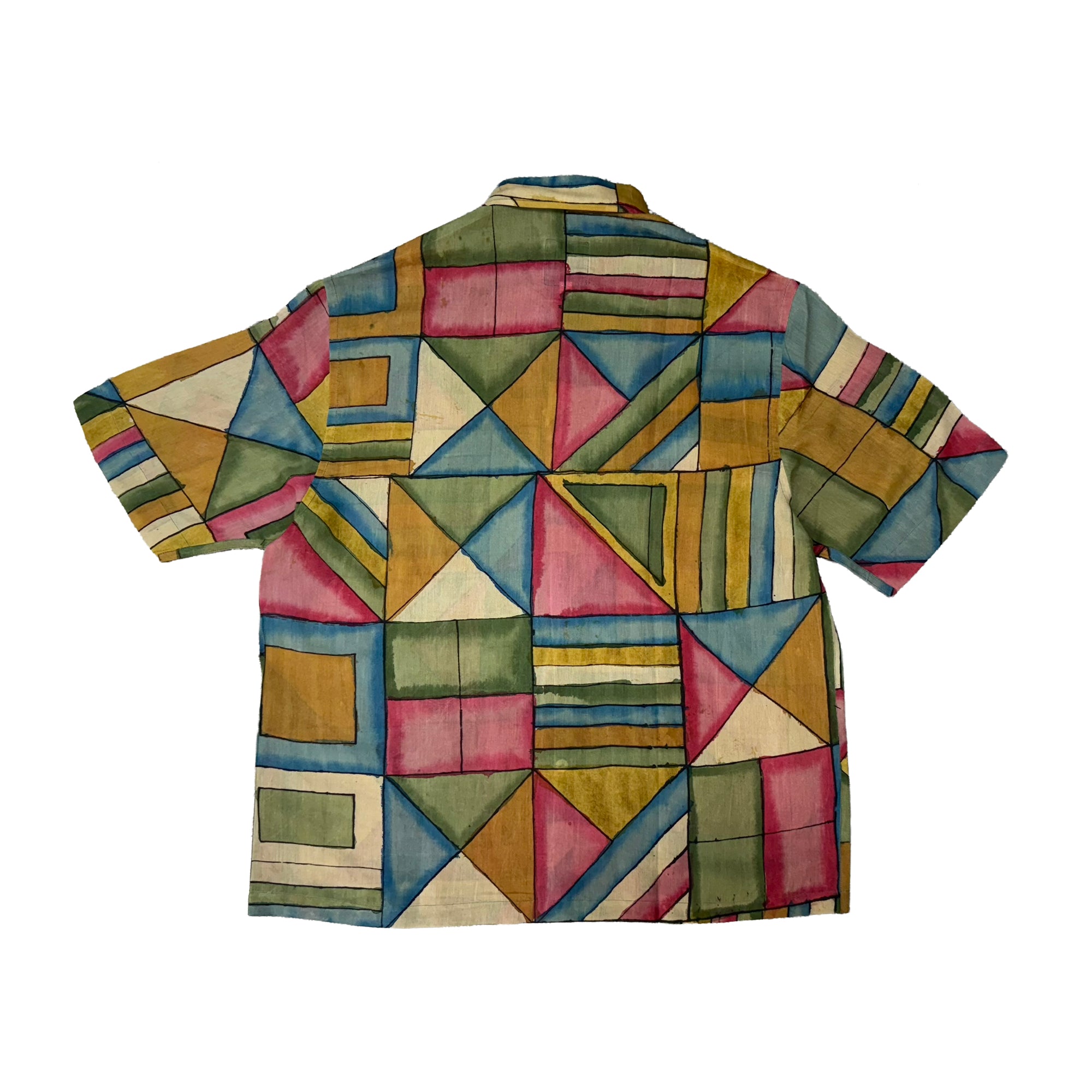 Daftar Shirt – Tetris II Hand-Painted 'Kalamkari'