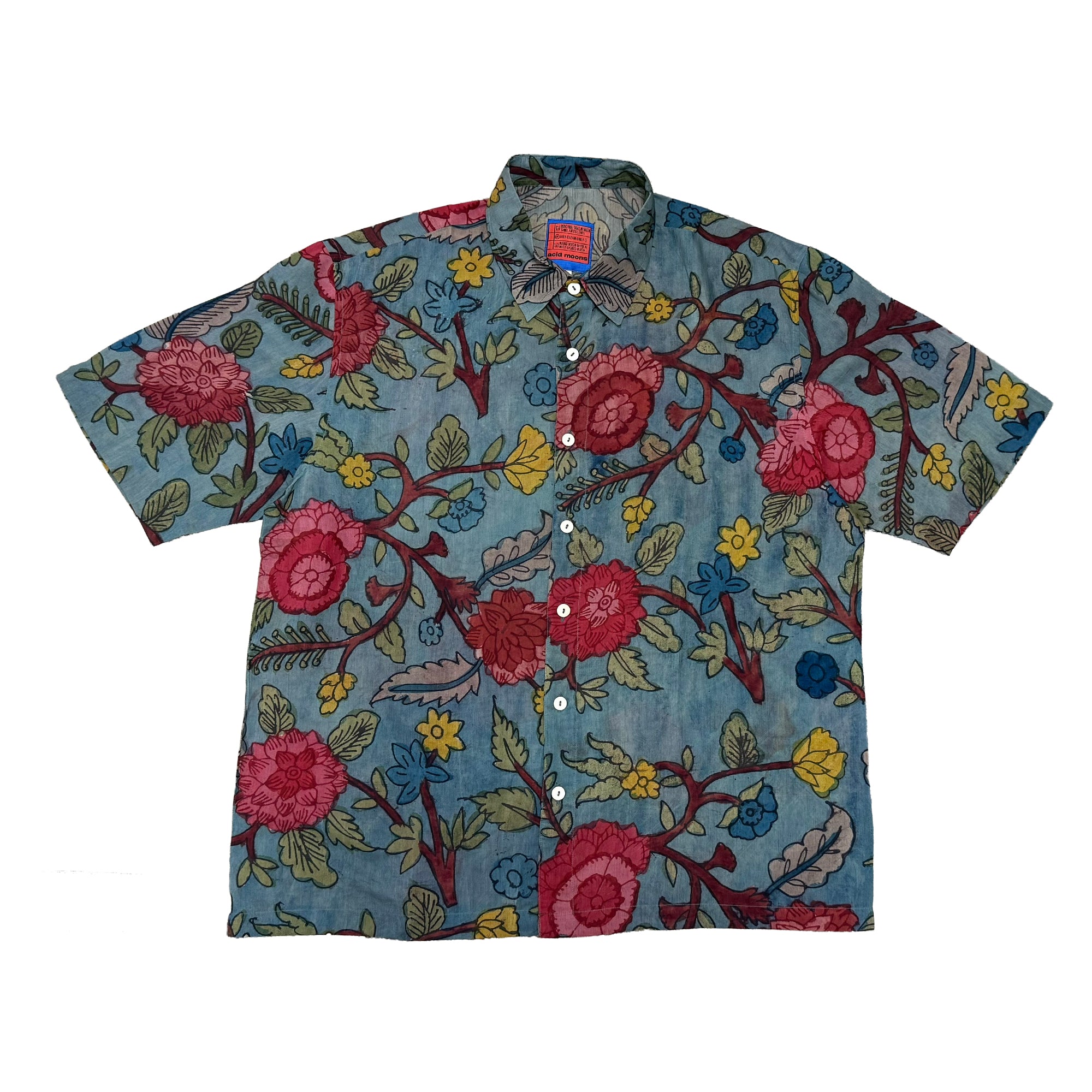 Daftar Shirt – Twilight Bazaar Hand-Painted 'Kalamkari'