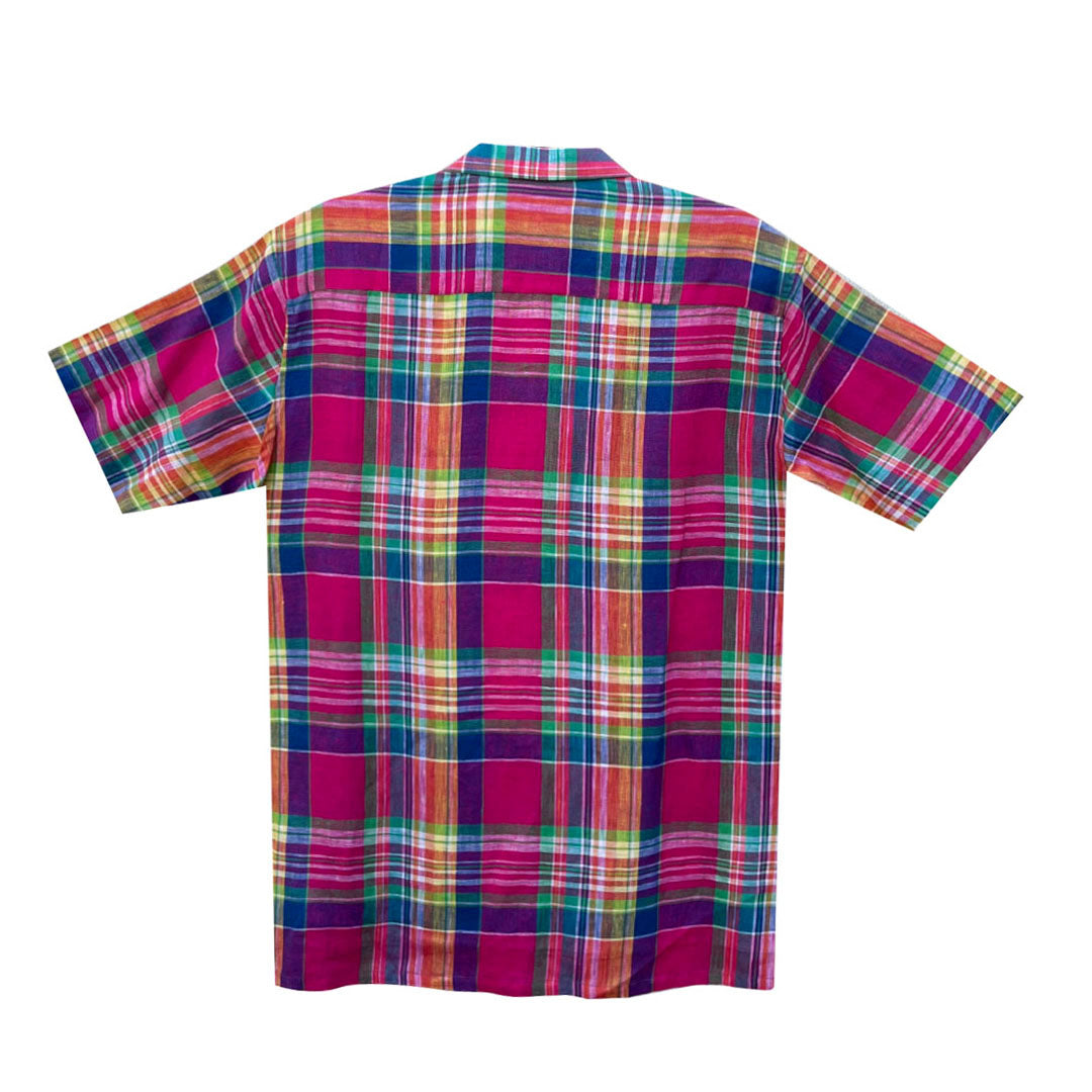 Mellow Scenes Shirt – Lightweight 100% linen, unisex, boxy fit.