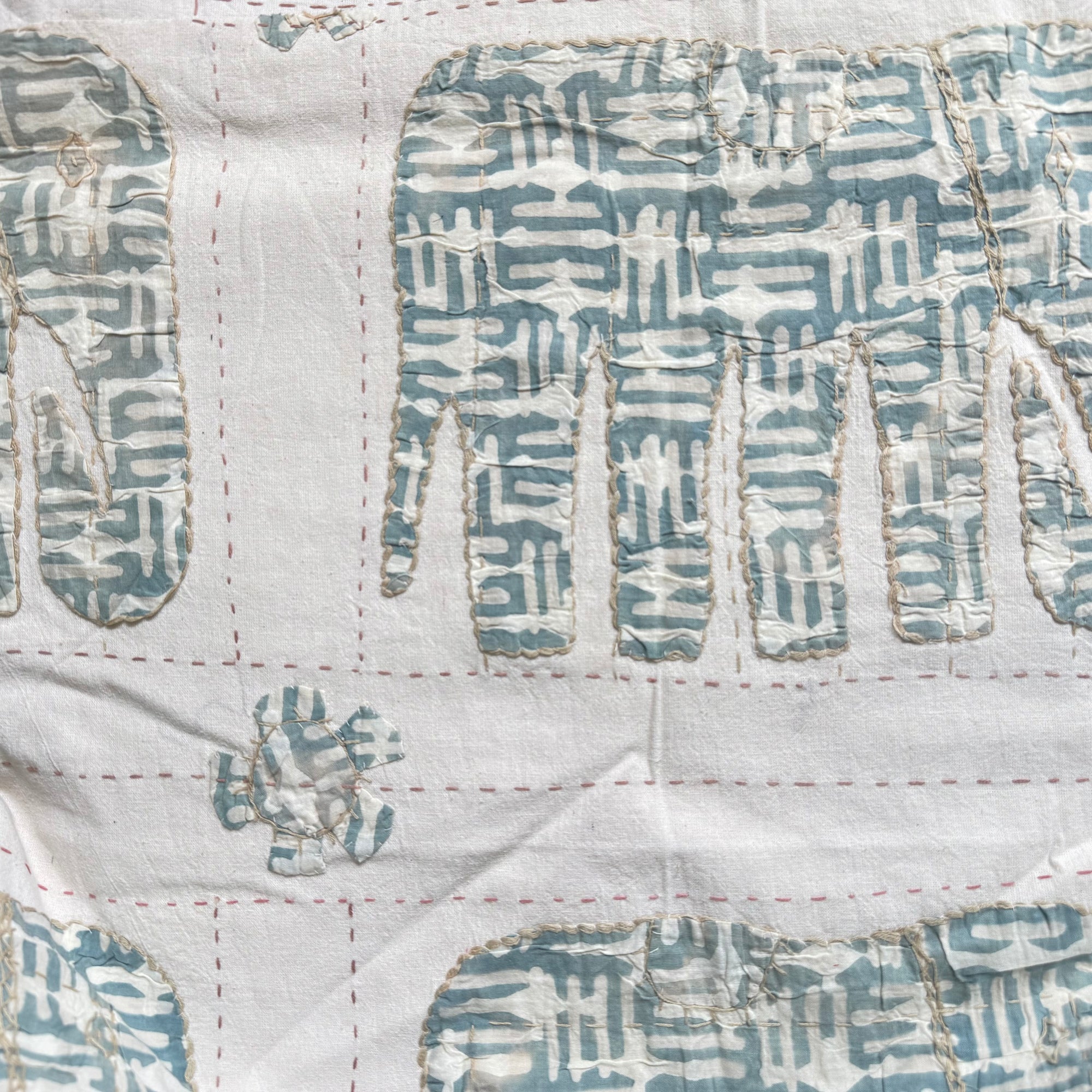 Meditation Shacket – Chola in ' Tusker Kantha Appliqué'